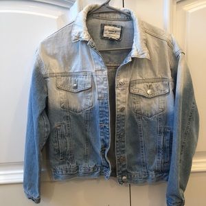 Ombré denim jacket